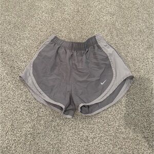Grey Nike Dri-Fit running shorts - Size XS